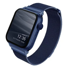 Ремінець Uniq Dante для Apple Watch 42 (10 series) | 41 | 40 | 38 mm Blue/Marine Blue (UNIQ-40MM-DANBLU)