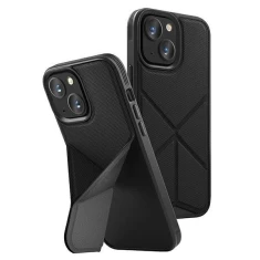 Чохол Uniq Transforma для iPhone 13 Black with MagSafe (UNIQ-IP6.1HYB(2021)-TRSFMBLK)