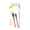 Кабель Baseus Kevlar Cable USB for Lightning 2A 1M Gray+Red (CALKLF-B09)
