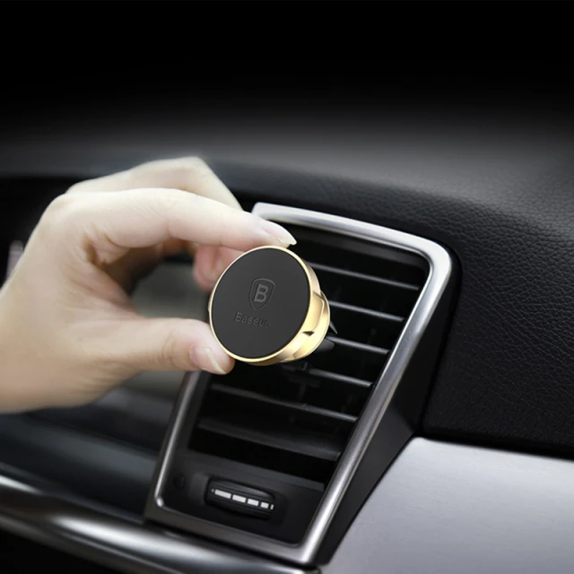 Автотримач Baseus Small Ears Series Magnetic Car Air Vent Mount Black (SUER-A01)