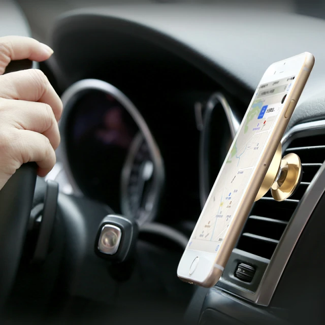 Автотримач Baseus Small Ears Series Magnetic Car Air Vent Mount Black (SUER-A01)