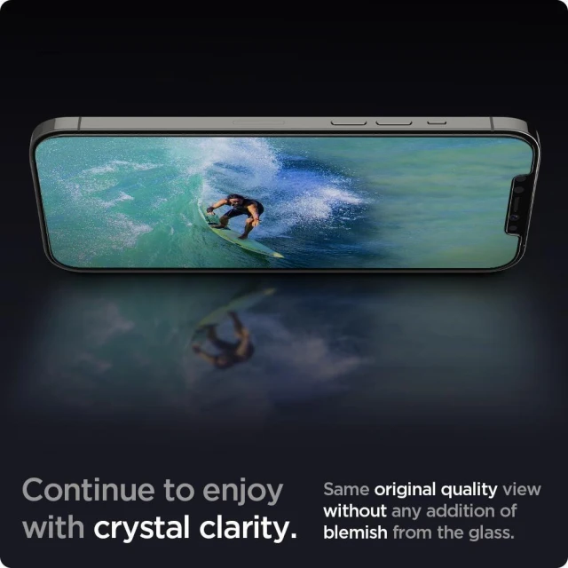 Захисне скло Spigen для iPhone 12 | 12 Pro Glas.tR EZ Fit (2 Pack) (AGL01801)