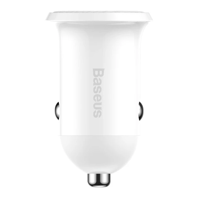 Автомобільний зарядний пристрій Baseus Grain Pro 2USB White (CCALLP-02)