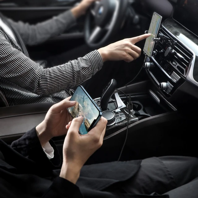Автомобільний зарядний пристрій Baseus Grain Pro 2USB White (CCALLP-02)