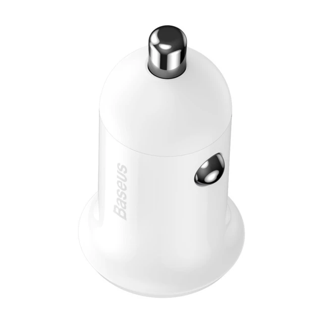 Автомобільний зарядний пристрій Baseus Grain Pro 2USB White (CCALLP-02)