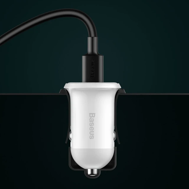 Автомобільний зарядний пристрій Baseus Grain Pro 2USB White (CCALLP-02)