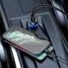 Автомобільний зарядний пристрій Baseus Particular Digital Display PPS Dual Quick Charger 65W USB Type-C Silver (CCKX-C0A)