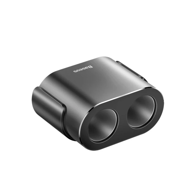 Автомобільний зарядний пристрій Baseus High Efficiency Dual Cigarette Lighter 2USB Black (CRDYQ-01)