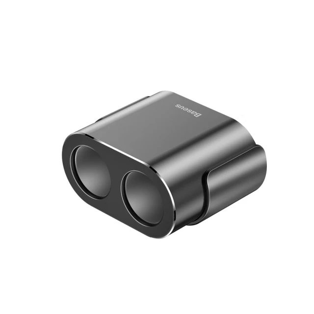 Автомобільний зарядний пристрій Baseus High Efficiency Dual Cigarette Lighter 2USB Black (CRDYQ-01)