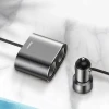 Автомобільний зарядний пристрій Baseus High Efficiency Dual Cigarette Lighter 2USB Black (CRDYQ-01)
