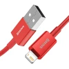 Кабель Baseus Superior Series Fast Charging USB-A to Lightning 1m Red (CALYS-A09)