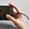 Кабель Baseus Tungsten Gold Fast Charging USB-A to Lightning 2m Black (CALWJ-A01)