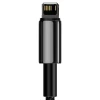 Кабель Baseus Tungsten Gold Fast Charging USB-A to Lightning 2m Black (CALWJ-A01)