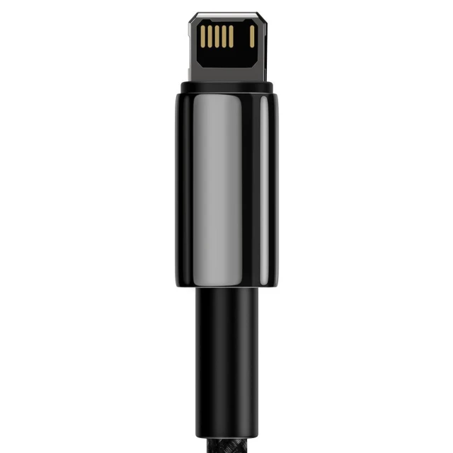 Кабель Baseus Tungsten Gold Fast Charging USB-A to Lightning 2m Black (CALWJ-A01)