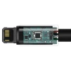 Кабель Baseus Tungsten Gold Fast Charging USB-A to Lightning 2m Black (CALWJ-A01)