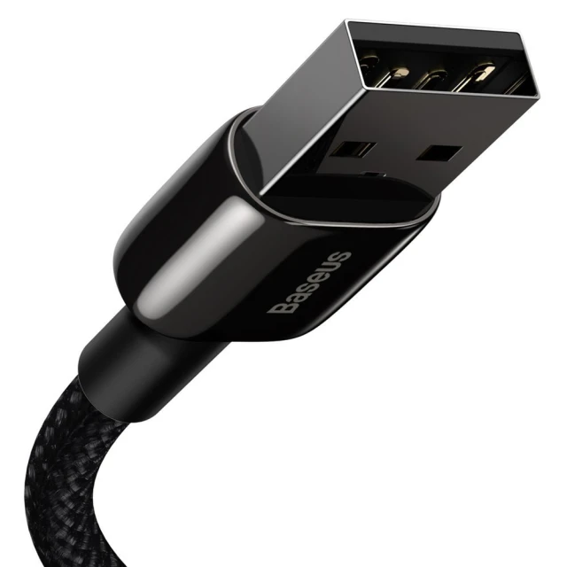 Кабель Baseus Tungsten Gold Fast Charging USB-A to Lightning 2m Black (CALWJ-A01)