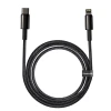 Кабель Baseus Tungsten Gold PD USB-C to Lightning 2m Black (CATLWJ-A01)