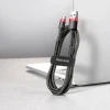 Кабель Baseus Cafule USB-A to Micro-USB 3m Black/Red (CAMKLF-H91)