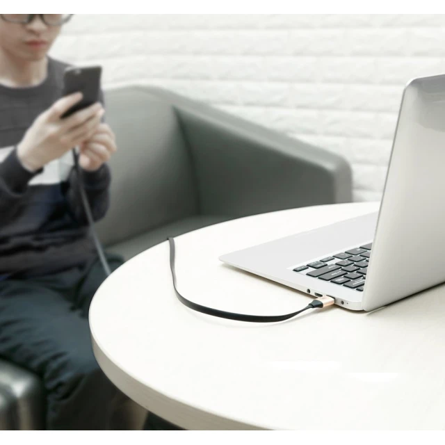 Кабель Baseus Nimble USB-A to USB-C 0.23m Black (CATMBJ-01)