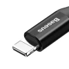 Кабель Baseus Fish Eye Spring Data USB-A to Lightning 1m Black (CALSR-01)