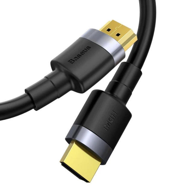 Кабель Baseus Cafule HDMI 4K to HDMI 4K 2m Black (CADKLF-F01)
