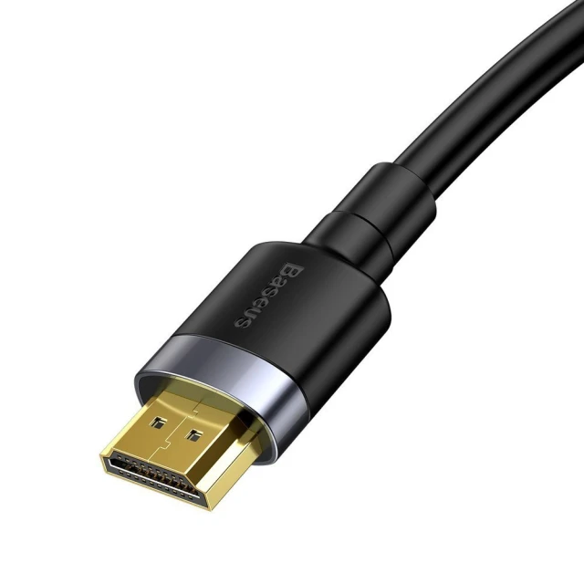 Кабель Baseus Cafule HDMI 4K to HDMI 4K 2m Black (CADKLF-F01)