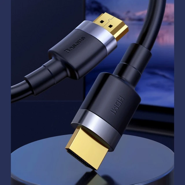 Кабель Baseus Cafule HDMI 4K to HDMI 4K 2m Black (CADKLF-F01)
