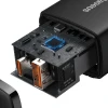 Мережевий зарядний пристрій Baseus Compact QC 20W USB-C | USB-A Black (CCXJ-B01)