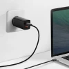 Мережевий зарядний пристрій Baseus GaN2 Lite QC 65W USB-C | USB-A Black (CCGAN2L-B01)