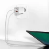 Мережевий зарядний пристрій Baseus GaN2 Lite QC 65W USB-C | USB-A White (CCGAN2L-B02)