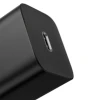 Мережевий зарядний пристрій Baseus Super Silicone PD 20W USB-C with USB-C to Lightning Cable 1m Black (TZCCSUP-B01)