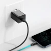 Мережевий зарядний пристрій Baseus Super Silicone PD 20W USB-C with USB-C to Lightning Cable 1m Black (TZCCSUP-B01)