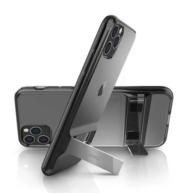 Чохол Uniq Convertible для iPhone 11 Pro Smoked Gray (UNIQ-IP5.8HYB(2019)CABSMK)