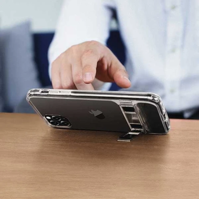 Чохол Uniq Convertible для iPhone 11 Pro Smoked Gray (UNIQ-IP5.8HYB(2019)CABSMK)