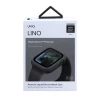 Чохол Uniq Lino для Apple Watch 4 | 5 | 6 | SE 40 mm Black/Ash Black (UNIQ-40 mm-LINOBLK)