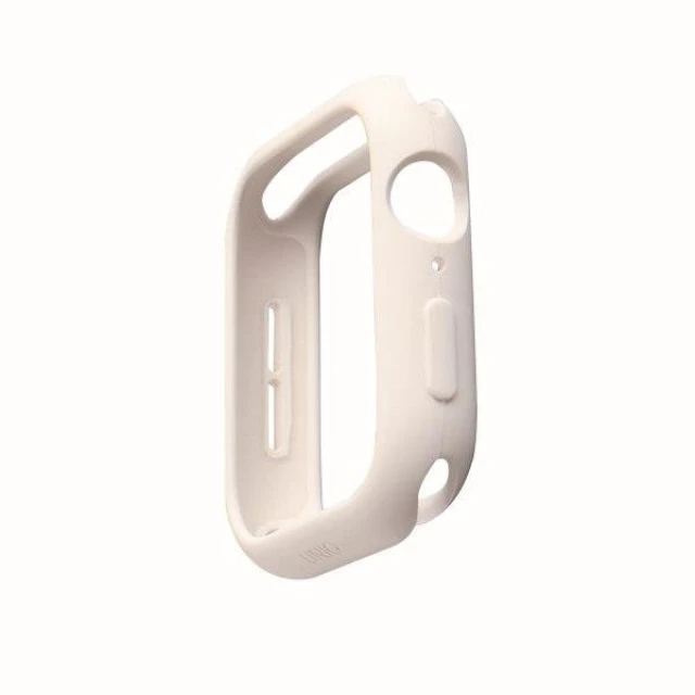 Чохол Uniq Lino для Apple Watch 4 | 5 | 6 | SE 44 mm White/Dove White (UNIQ-44 mm-LINOWHT)