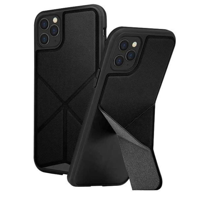 Чохол Uniq Transforma для iPhone 11 Pro Max Ebony Black (UNIQ-IP6.5HYB(2019)-TRSFBLK)