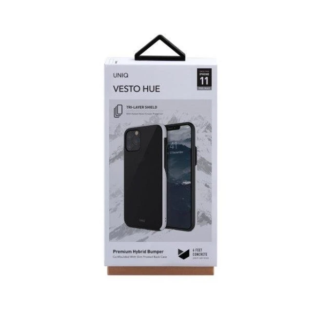 Чохол Uniq Vesto Hue для iPhone 11 Pro Max White (UNIQ-IP6.5HYB(2019)-VESHWHT)