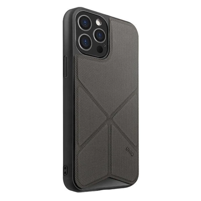 Чохол Uniq Transforma для iPhone 12 Pro Max Charcoal Grey (UNIQ-IP6.7HYB(2020)-TRSFGRY)