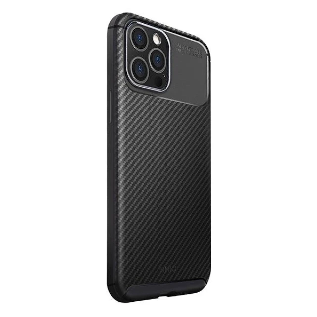 Чохол Uniq Hexa для iPhone 12 Pro Max Midnight Black (UNIQ-IP6.7HYB(2020)-HEXBLK)