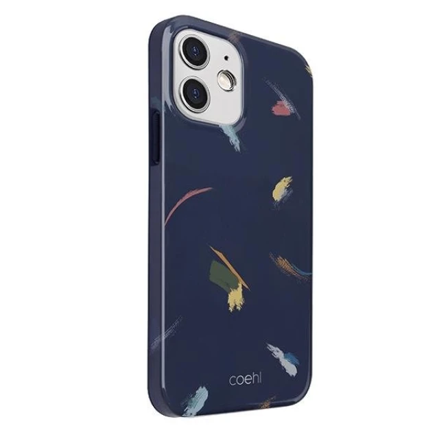 Чохол Uniq Coehl Reverie для iPhone 12 mini Prussian Blue (UNIQ-IP5.4HYB(2020)-REVBLU)