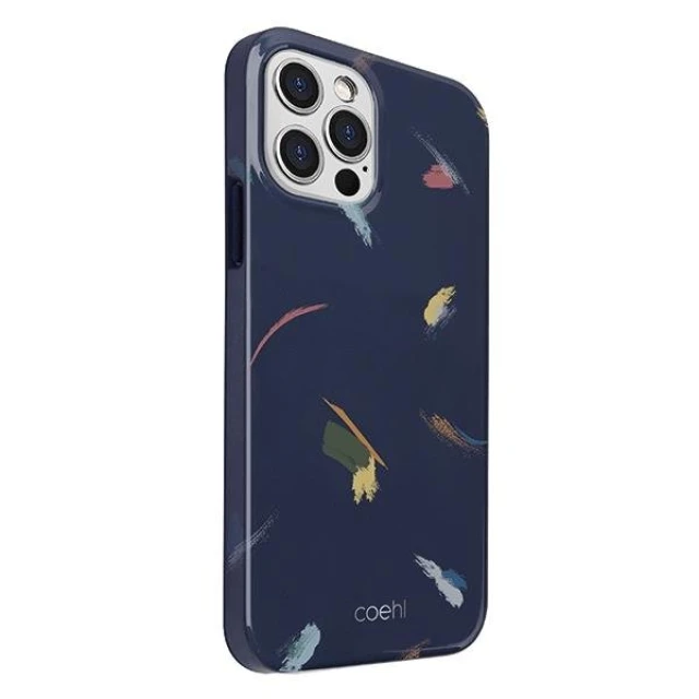 Чохол Uniq Coehl Reverie для iPhone 12 Pro Max Prussian Blue (UNIQ-IP6.7HYB(2020)-REVBLU)
