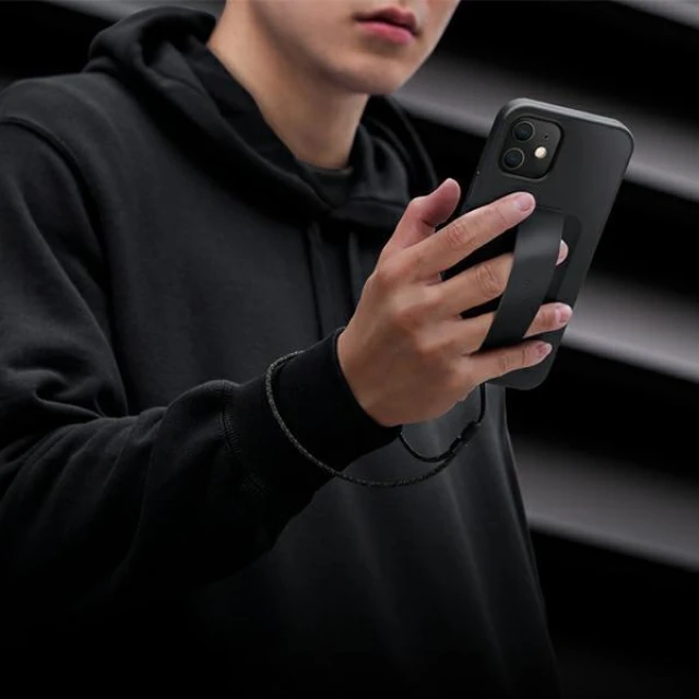 Чохол Uniq Heldro для iPhone 12 Pro Max Midnight Black Antimicrobial (UNIQ-IP6.7HYB(2020)-HELBLK)