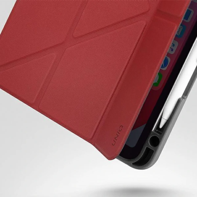 Чохол Uniq Transforma Rigor для iPad Air 10.9 2020 Red/Coral Red Atnimicrobial (8886463675274)