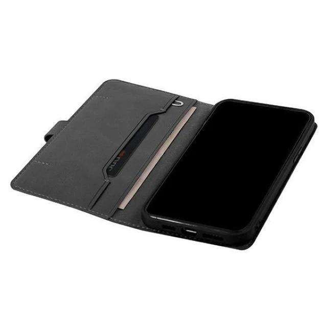Чохол-книжка Uniq Journa для iPhone 12 Pro Max Dark Gray (UNIQ-IP6.7GAR(2020)-JHERDGRY)