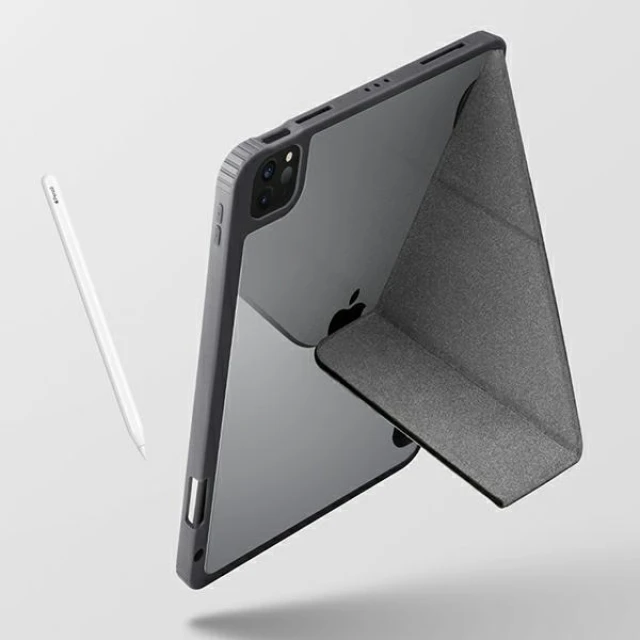 Чохол Uniq Moven для iPad Pro 12.9 2021 Grey Antimicrobial (Uni000418)