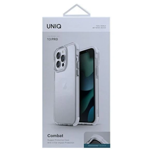 Чохол Uniq Combat для iPhone 13 | 13 Pro White (UNIQ-IP6.1PHYB(2021)-COMWHT)
