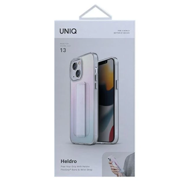 Чехол Uniq Heldro для iPhone 13 Iridescent (UNIQ-IP6.1HYB(2021)-HELIRD)