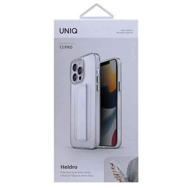 Чохол Uniq Heldro для iPhone 13 | 13 Pro Clear (UNIQ-IP6.1PHYB(2021)-HELCLR)