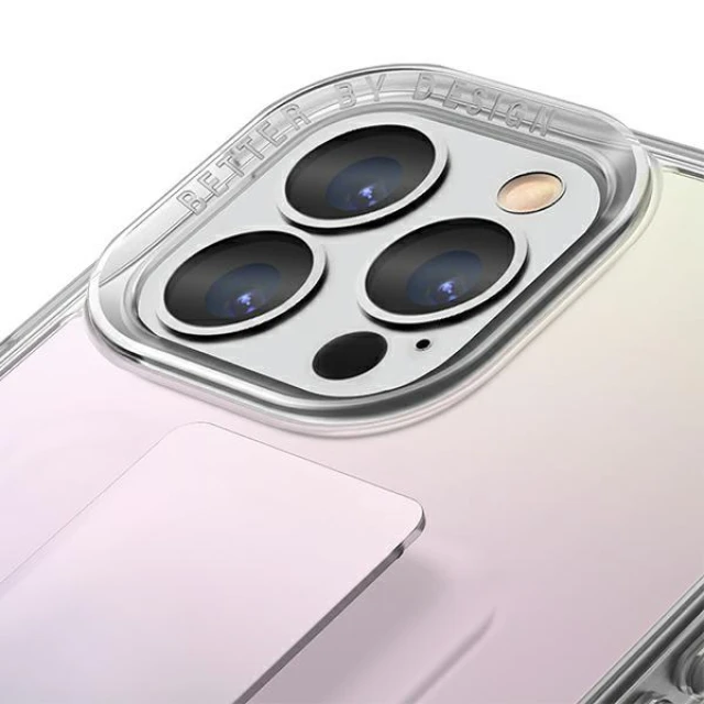 Чохол Uniq Heldro для iPhone 13 Pro Max Iridescent (UNIQ-IP6.7HYB(2021)-HELIRD)